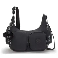 Kipling Basic Rikka Crossbody Bag Black Noir