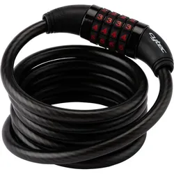 CYTEC Kabelschloss Spiral 180 Code, SCHWARZ, ONE SIZE