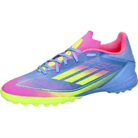 adidas F50 League TF Herren Blue Fusion/Lucid Lemon/Pink 45 1/3