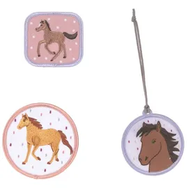 Lässig Anhänger & Patches - Schul Set Unique, Horse