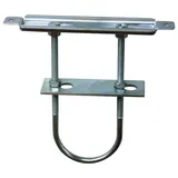 Vormann Heizkörperkonsole L.190mm B.45mm S.1,5mm STA blau verz.weiß