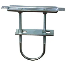 Vormann Heizkörperkonsole L.190mm B.45mm S.1,5mm STA blau verz.weiß