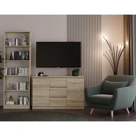 Top e shop Schubladenkommode 120 x 75 x 40 cm Braun