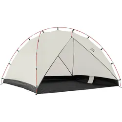 Strandmuschel Tonto 4 Strandzelt Wind Regen Sonnen UV Schutz 50+ 4 PERSONEN