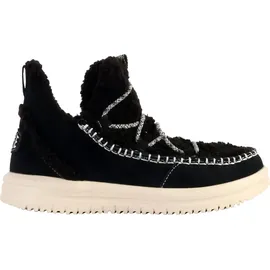 HEYDUDE Hey Dude Camden Suede Cozy Schwarz - Schwarz - 36