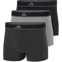 adidas Active Micro Flex Eco Boxershorts Schwarz / Grau XXL 3er Pack