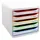 Exacompta Schubladenbox Big Box Plus 27,8 x 34,7 x 27,1 cm 5-tlg. mehrfarbig