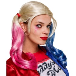 Rubie ́s Kostüm-Perücke Suicide Squad Harley Quinn, Harleys Frisur aus dem ersten Suicide Squad-Film gelb