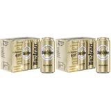 Warsteiner Premium Pilsener, mild süffiges Pils Bier, Dosenbier EINWEG (6 x 0.5 L) im praktischen 6er-Pack (Packung mit 2)