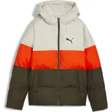 Puma Poly Hooded Puffer Jacket 140 - grün - 140