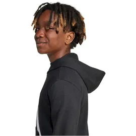 adidas Essentials Kids Hoodie Black / White 176