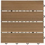 WPC Bavaro teak 30 x 30 x 2,2 cm