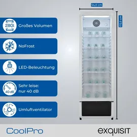 Exquisit GKS260-GT-431D weiß