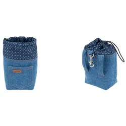 Amiplay Leckerli-Tasche Denim Blau