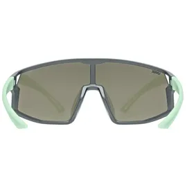 Uvex Skyryse JR. Kinderbrille Grey/Green Matt/Mirror Blue