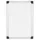 Bi-Office Whiteboard 21 x 29,7 cm Silber/Weiß
