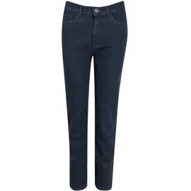 Stooker WOMEN Damen Jeans Dark Blue Denim Tapered Fit Hohe Taille, Baumwollmischung, gerade, Schlank - 38W / 30L