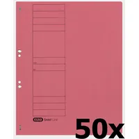 Elba Ösenhefter, rot, 50er Pack