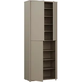 Forte Alice Springs 74,5 x 191,9 x 34,9 cm 4-türig taupe / taupe