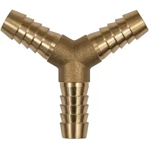 Riegler Y-Schlauchverbindungsstutzen, für Schlauch LW 8 mm, Messing