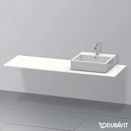 Duravit Konsole XSquare 160x55x1,6cm, m 1 AS, Beck. re, we hgl