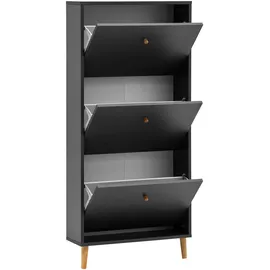 Tchibo Bjarne 59,8 x 131 x 20 cm anthrazit matt / anthrazit