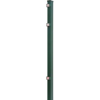 PEDDY SHIELD Solid Zaunpfosten mit Edelstahlbeschlägen Stahl Grün 150 x 4 x 4 cm