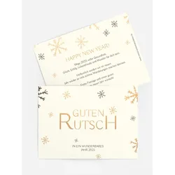 Neujahrskarten selbst gestalten mit Spruch und Fotos im Onlinedesigner bei Meine-Kartenmanufaktur.de