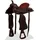 vidaXL Western-Sattel 16" Braun