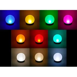 esotec Kugelleuchte Kunststoff Ø20cm inkl. IR-Fernbedienung multicolor