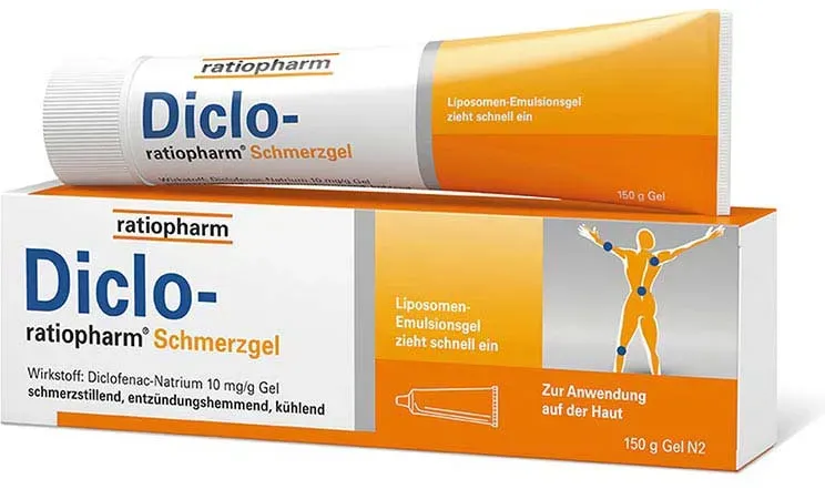 diclofenac ratiopharm gel 150 g