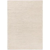 benuta pure Beads Wollteppich 80 x 150 cm Weiß