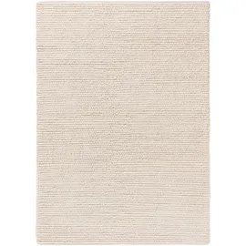 benuta pure Beads Wollteppich 80 x 150 cm Weiß