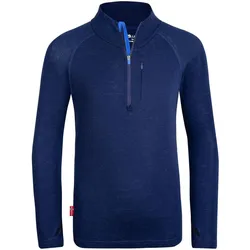 Kinder Pullover Lofoten Marineblau/Azurblau Gr. 116 - 6 Jahre