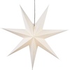 Paper Star Frozen Leichte Dekorationsfigur Weiß 1 Lampen