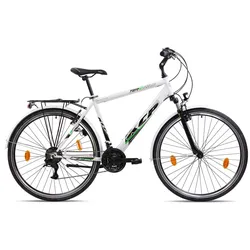 KCP Terrion Voyager ATB 28 Zoll Trekkingrad Herren Damen 170 - 185 cm Trekking Fahrrad 18 Gänge Tourenrad