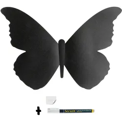 Securit® 3D-Schmetterling Tafel, inkl. 7 Teile und Kreidemarker