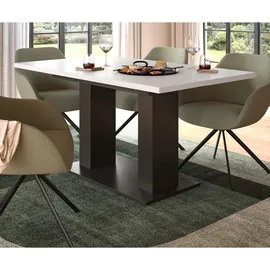 inn.furn Home-X 150 - 190 x 76 cm weiß/grau