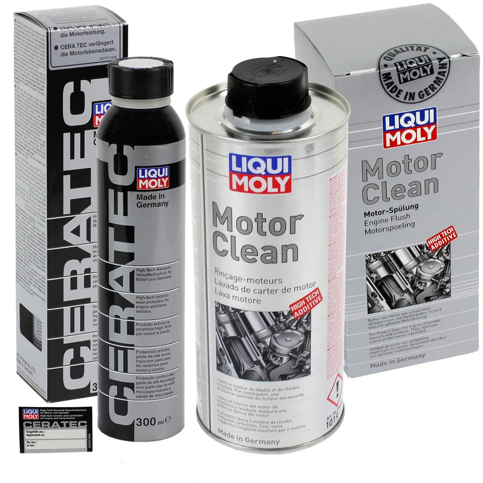 Liqui Moly Motorclean 1019+ceratec 3721 Motorpflege Reiniger Clea: Liqui Moly: 3721 Liqui Moly: 1019