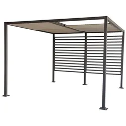 Gartenpavillon Amun 3x4m antrazit