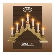 Weigla Lichterbogen Schwede 7-flammig beige