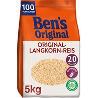 Ben’s Original Loser Reis 20 Minuten Original Langkornreis 5kg – 100 Portionen