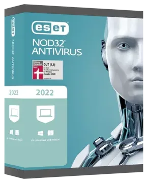 ESET NOD32 Antivirus  ; 5 Geräte 1 Jahr