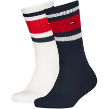 Tommy Hilfiger TH KIDS SOCK 2P SPORT STRIPE Socken 2 Paar Blau 39-42