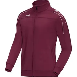 JAKO Herren Polyesterjacke Classico, maroon, 4XL