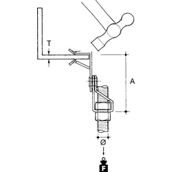 Niedax Stangenbefestigung AH38-AM6T