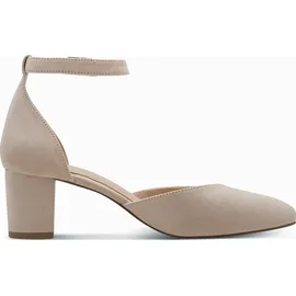 Marco Tozzi Riemchenpumps für Damen, beige, Größe 36 EU