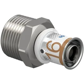 Uponor S-Press Plus Übergangsnippel 16 mm x R 3/4