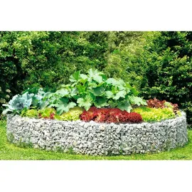 Bellissa Gabionen Hochbeet 240 × 40 × 240 cm