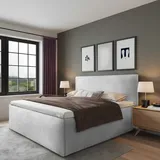 Halmon Schlafkomfort Betten Gent 140 x 200 cm H2 Grau